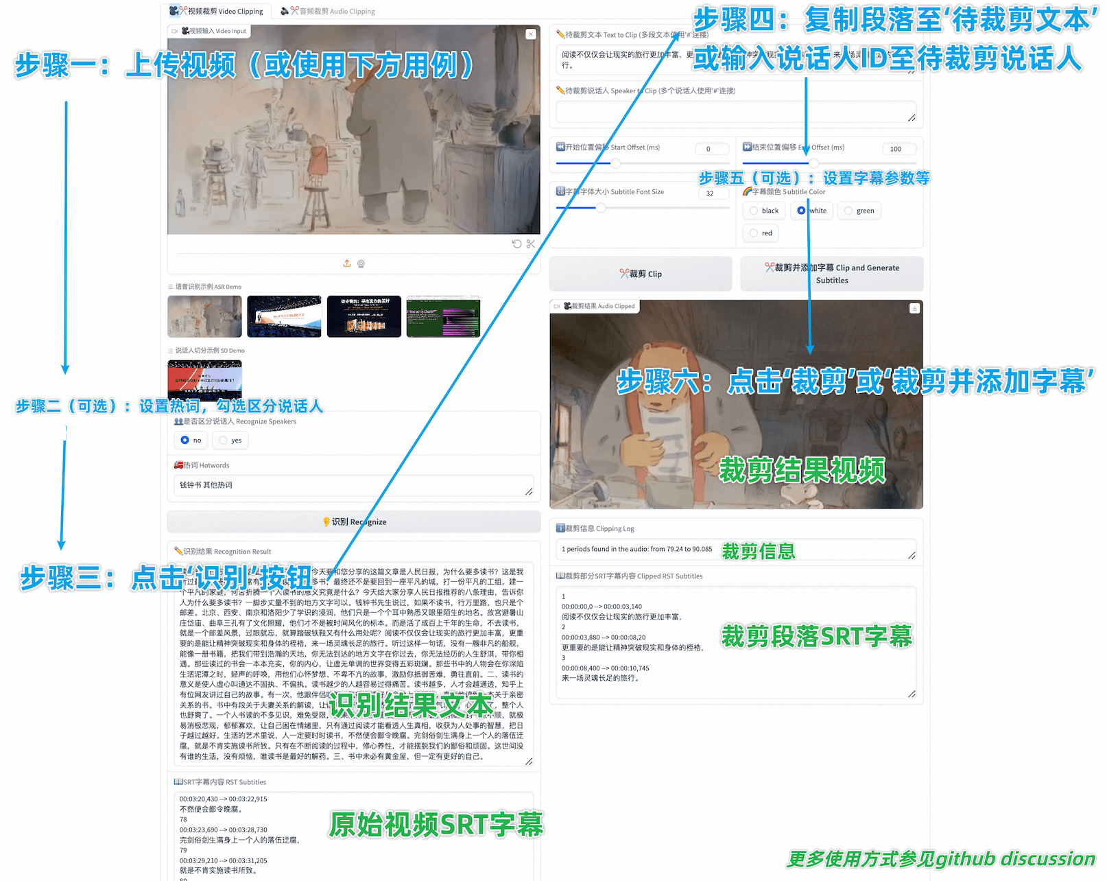 FunClip-阿里開源的自動化視頻剪輯工具,支持本地部署使用