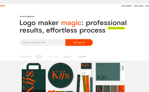 Mojomox-在線 AI logo 設計工具