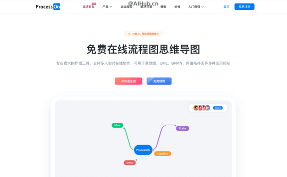 ProcessOn-免費在線流程圖思維導圖