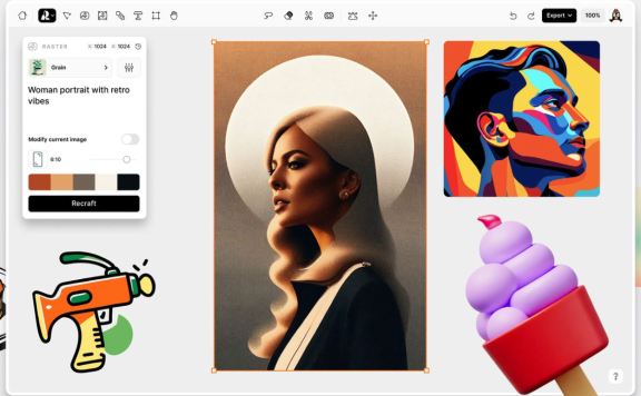 Recraft.AI-AI驅(qū)動的矢量圖和插畫生成器