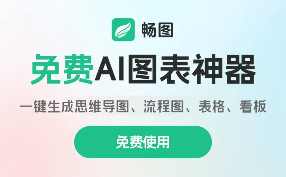 暢圖AI - 免費AI圖表神器，一鍵生成思維導圖和流程圖等